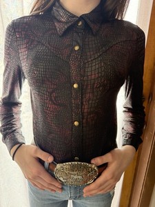 XL 14 Western Show Pleasure Rail Shirt Jacket Clothes Showmanship Horsemanship