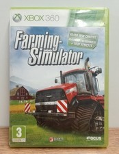simulatore agricolo xbox 360 versione PAL boxato con manuale retro gaming 