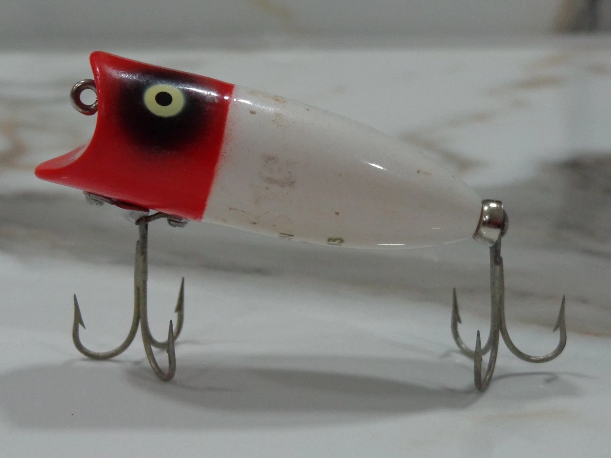 Leurre Topwater Heddon Tiny Chugger Vintage 2 1/4 Pouces - Perch Scale