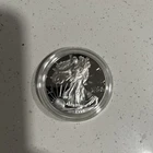 1996 Silver Eagle PROOF 1 OZ. .999 BU American Coin GEMBU COIN IN BOX