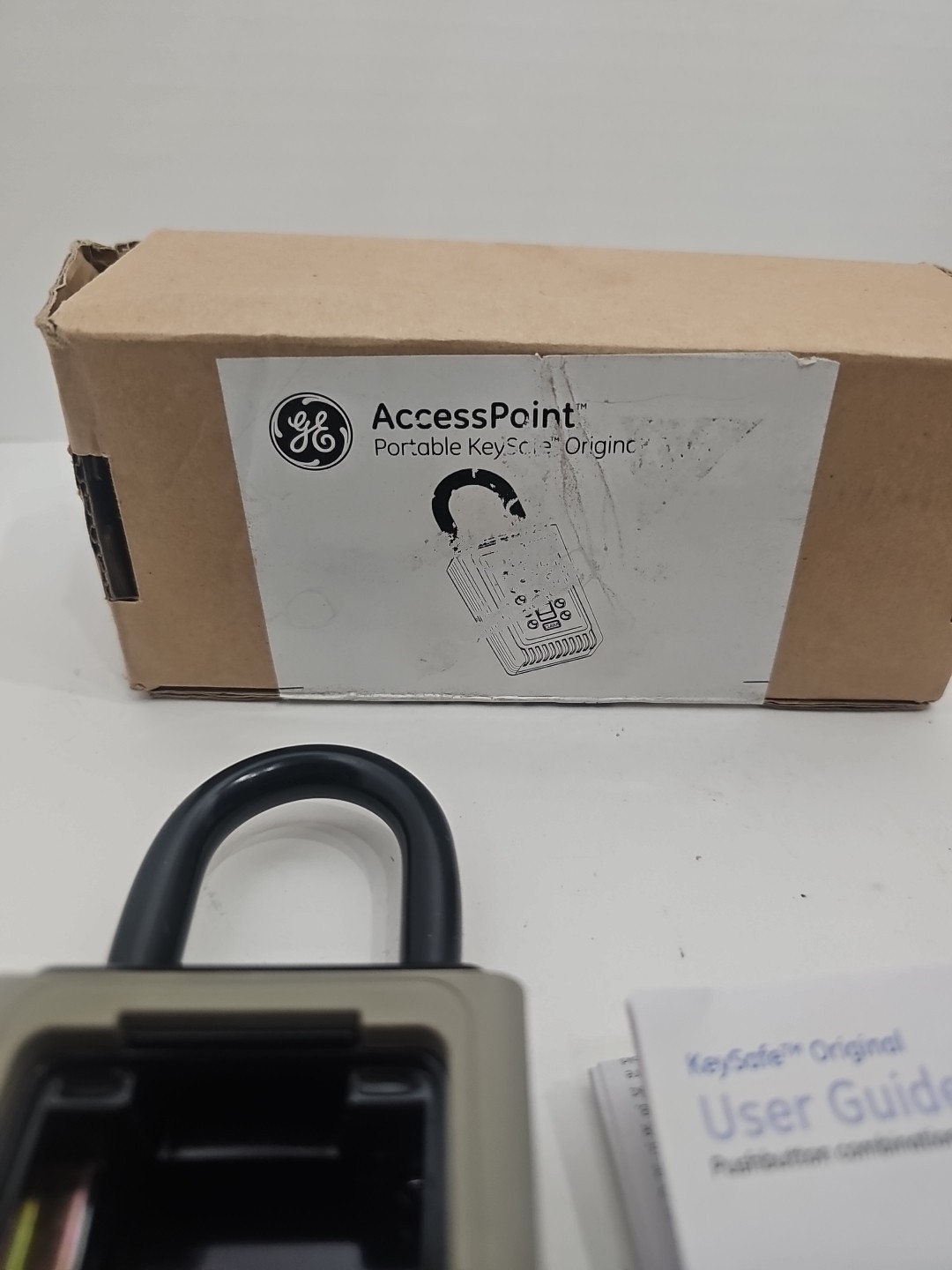 Kidde AccessPoint 001404 KeySafe 3-Key Portable Push Button Key Safe Box, Clay