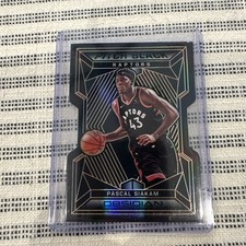2019-20 Panini Obsidian Pitch Black Electric Etch Orange /35 Pascal Siakam