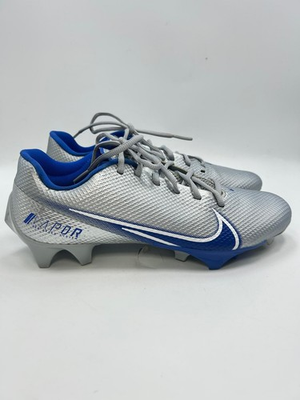 #ad Nike Vapor Edge Speed 360 Football Cleats Silver Blue Men`s US 8.5 CD0082 010 $88.97