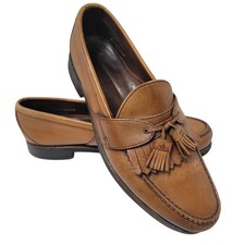 Allen Edmonds Enfield Tassel Loafers Size 12 Men's Brown Excellent Condition