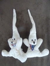 Wenatex Sleepy 2 Stück - Stofftier Kuscheltier ca. 30 cm Plüschtier, Zipfelbär