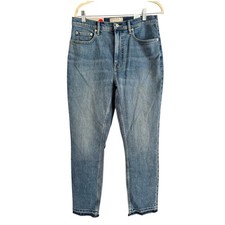 Everlane The Original Cheeky Jean Women Size 29 Reg NWT Indigo Raw Hem Organic