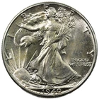 1940-P Philadelphia Walking Liberty Half Dollar 50C Brilliant Uncirculated BU+
