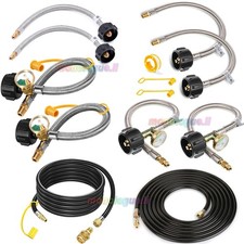 Braided RV Propane Pigtail Hose Connection for Propane Tank&Propane HoseAssembly
