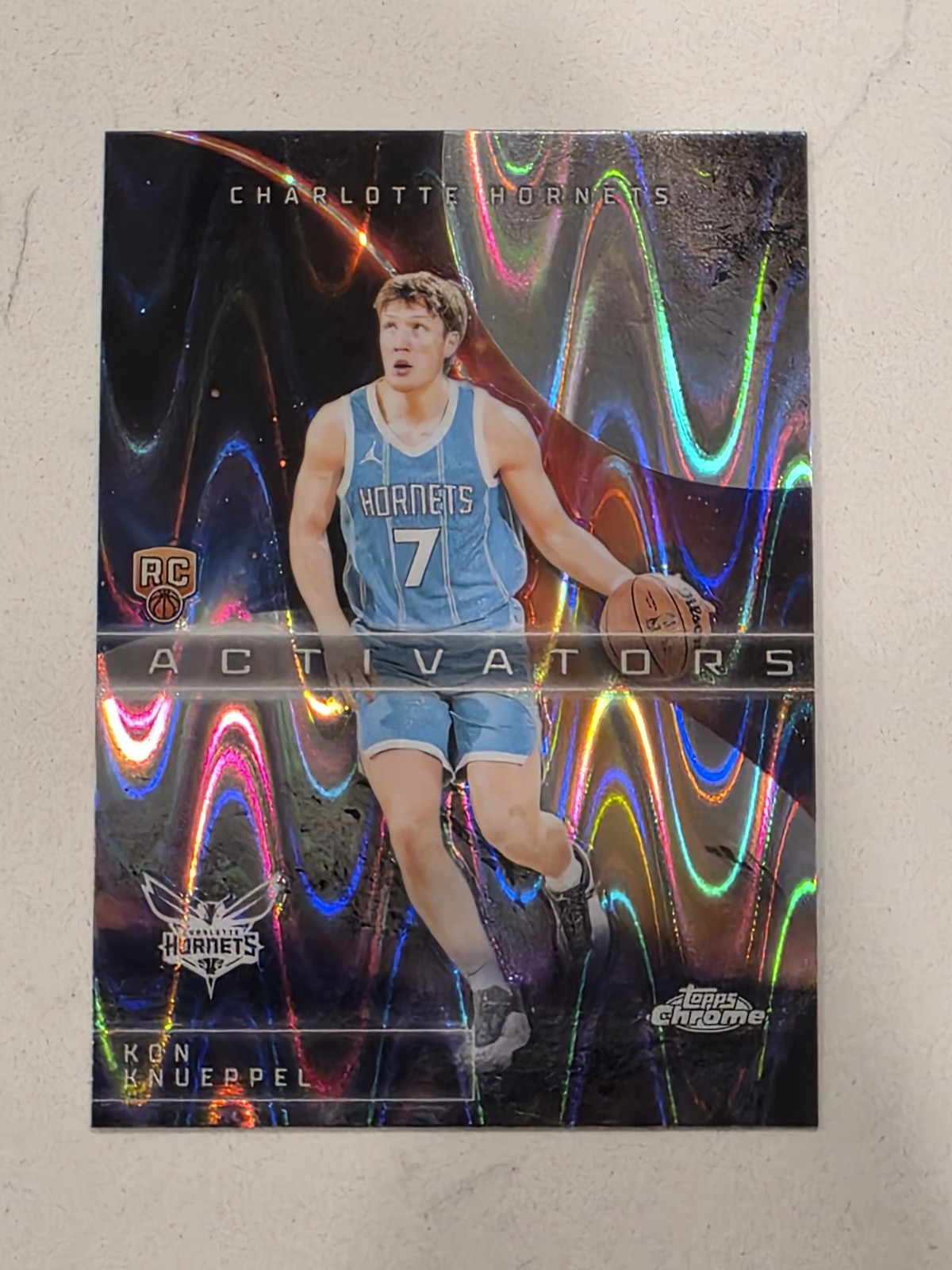 2025-26 Topps Chrome KON KNUEPPEL Rookie RayWave Refractor Activators #AC14