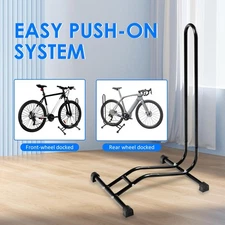 Bike Floor L Parking Stand Mountain Bicycle Display Rack Storage Holder