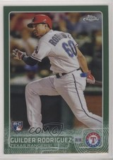 2015 Topps Chrome Green Refractor 28/99 Guilder Rodriguez #122 fm0