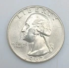 1962 D Washington Quarter Uncirculated