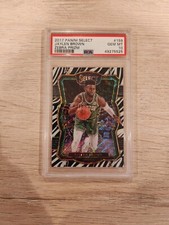 2017 Panini Select - JAYLEN BROWN Zebra SSP (PSA 10) BOS Celtics 2nd Year POP 4!