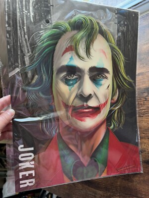 Joker 3D Holographic 2-in-1 Poster  16 X 12 NEW Batman Amazing Quality Graphic