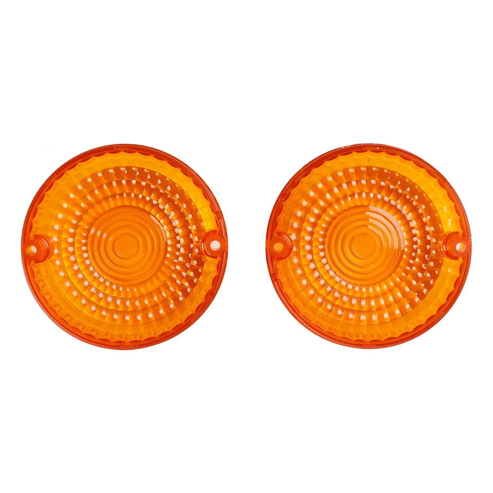 Front/Rear Turn Signals Lens Cover Fits Yamaha V-Star1100 XVS650 Road Star Amber - Изображение 3 из 4