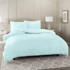 Nestl Light Baby Blue Duvet Cover Full Set – Duvet Cover Full Size Duvet Cover –