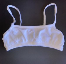Fruit Of The Loom Girl White 30 First Training Bra No Padding Wireless Pullover