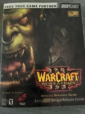 Warcraft Reign of Chaos Official Strategy Guide Book Brady Farkas 