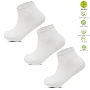 Socksology® Mens Ankle Sweat Absorbent Bamboo Liner Casual Outdoor Socks UK 6-11