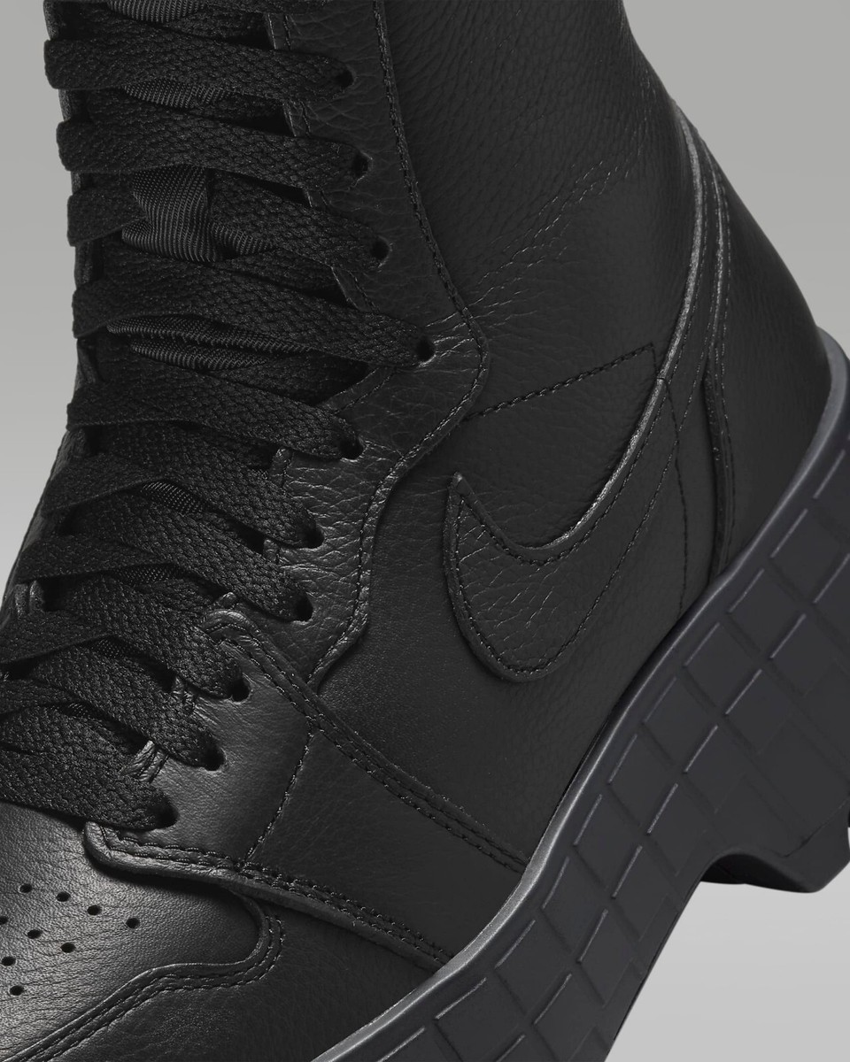 Size 10.5 - Air Jordan 1 Brooklyn High Triple Black W for Size 10.5 - Air Jordan 1 Brooklyn High Triple Black W for