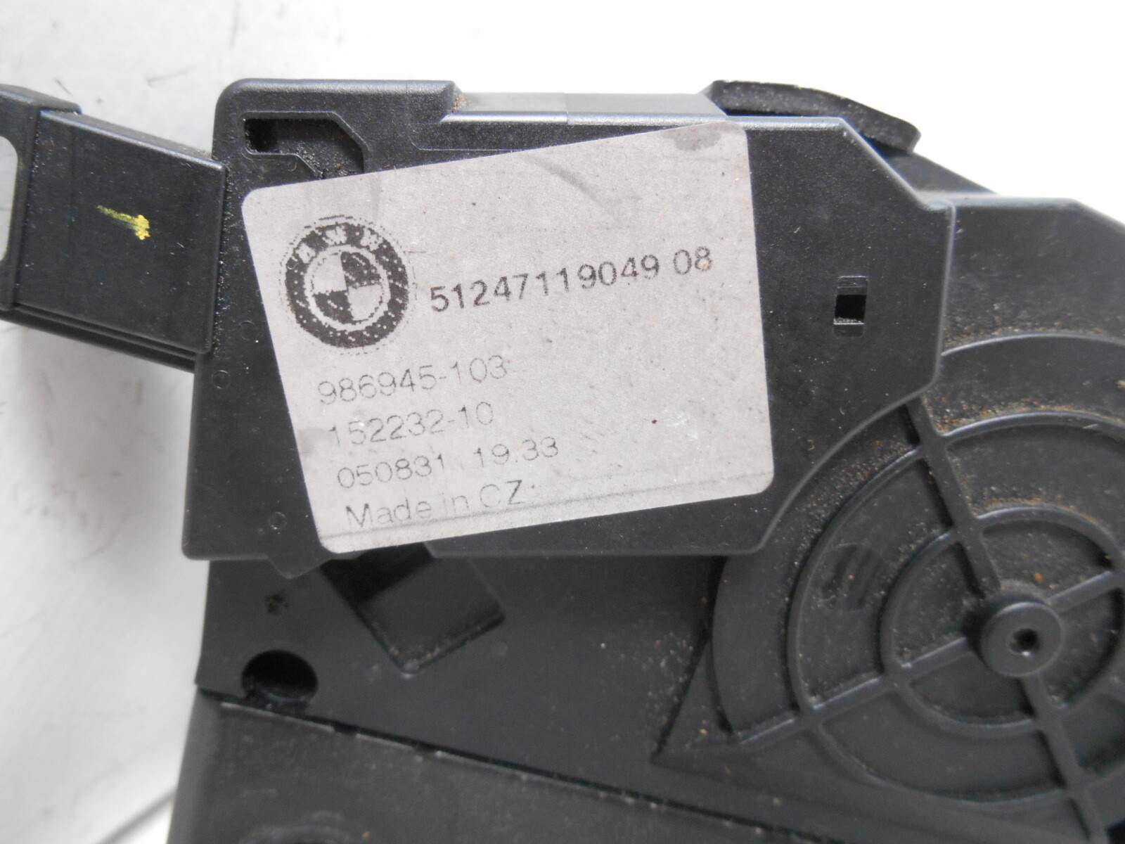 Lock Electric Tailgate Rear BMW E91 2006 4 Pin 5124711904908 9 eBay