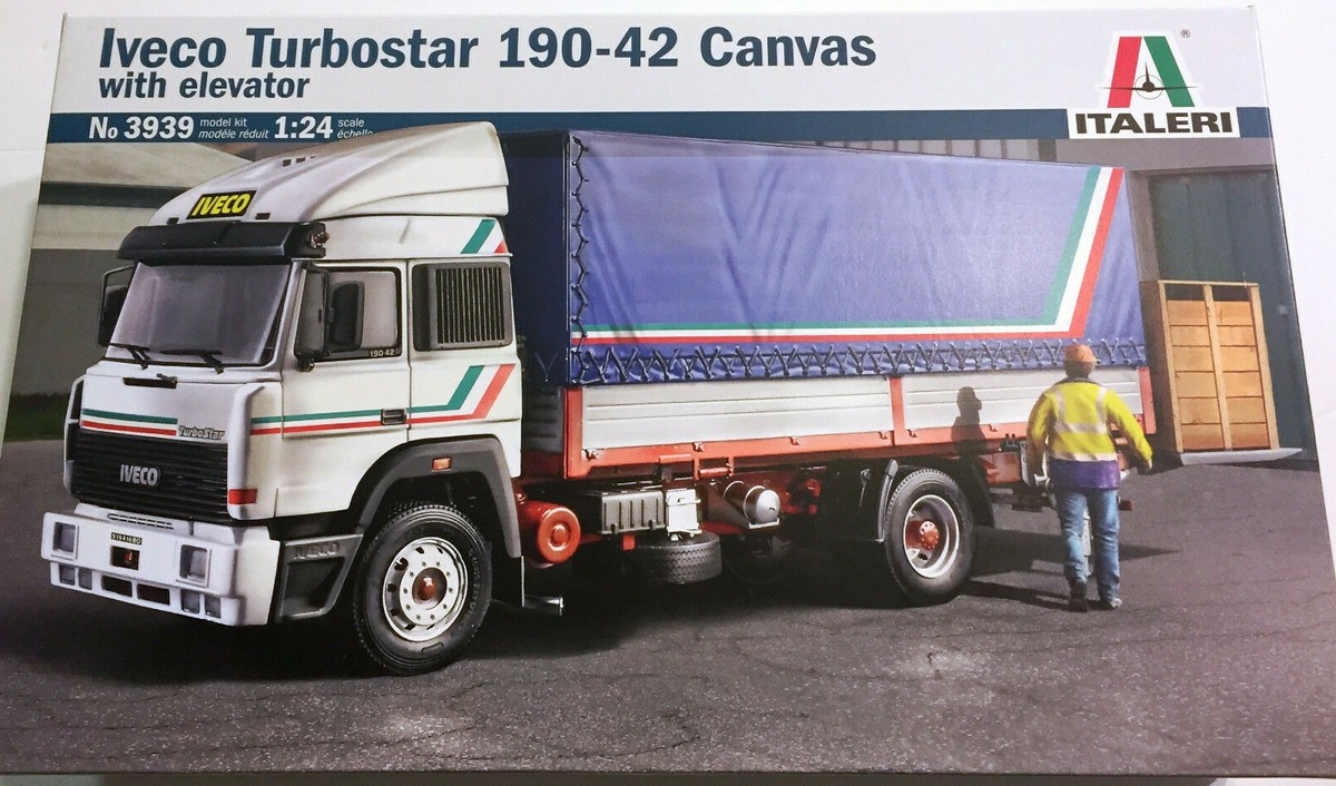 自動車 ITALERI IVECO TURBO STAR 1:24 Amazon.com: ITALLEI IT3926 1/24 Iveko Turbo Star IVECO