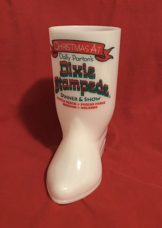 Dolly Parton's Dixie Stampede Souvenir Boot Cup Mug