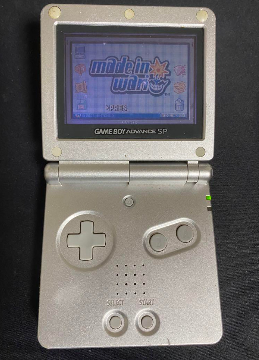 Used Game Boy Advance SP AGB-001 Silver Console – Tested, Working