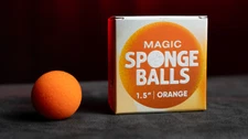 Magic Sponge Balls 4PK Orange 1.5" by Murphy's Magic. instructions included!
