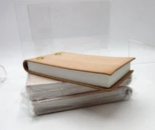 Flip Pad Note Pad Leather Cover 3x5 Refillable 142 Lined Pages Natural Vachetta