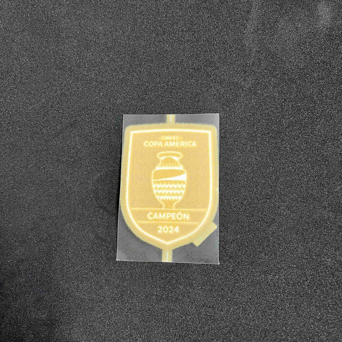 OFFICIAL PLAYER ISSUE Campeon Copa America 2024 GOLD Patch