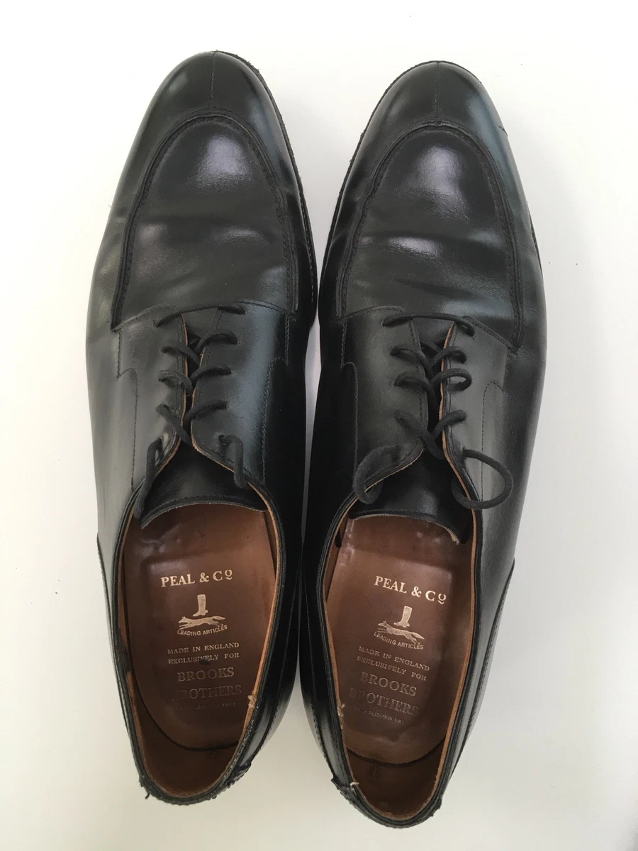 Brooks Brothers X Peal & Co Split Toe Calf Dress Shoes Size 12 D Made In England