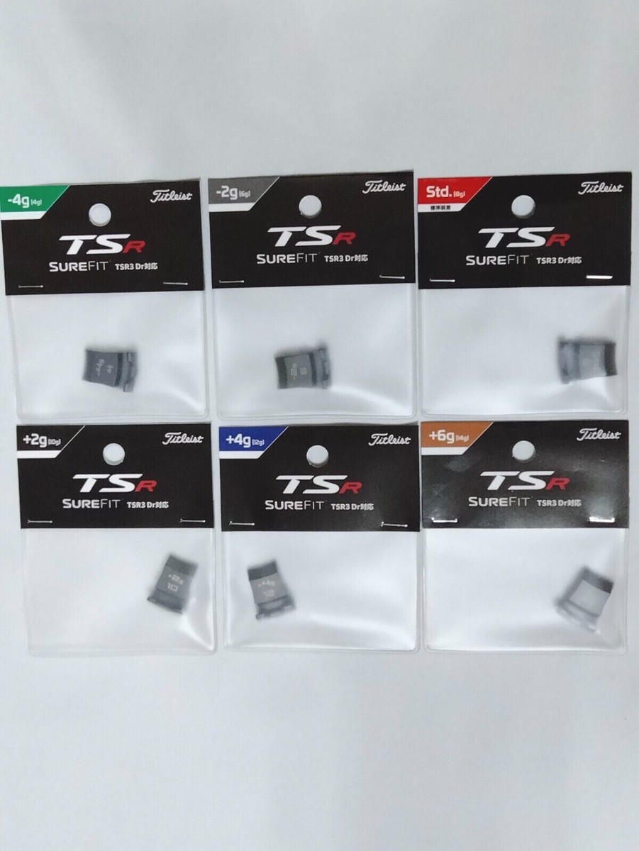 Titleist TSR3 Sure Fit Driver DR Weight 4g/6g/8g/10g/12g/14g 2022