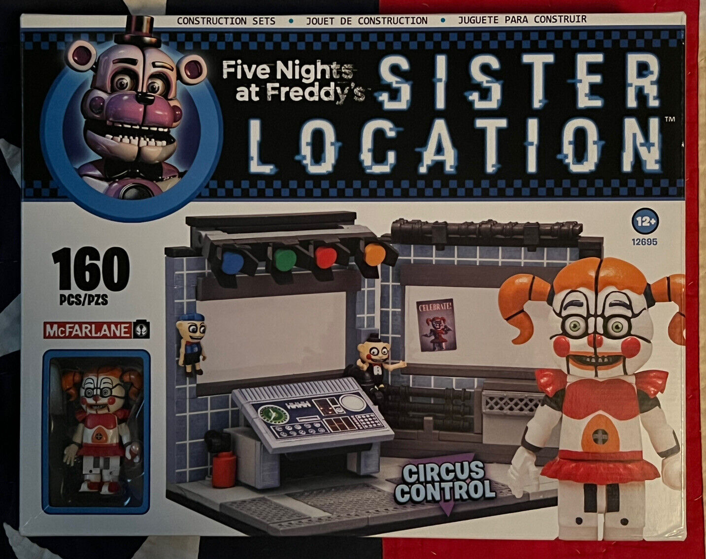 McFarlane Toys Five Nights at Freddy's Sister Location Circus Control,  Construction Set (MCF12695) for sale online