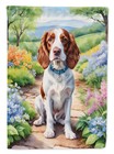 Welsh Springer Spaniel Spring Garden Path Flag