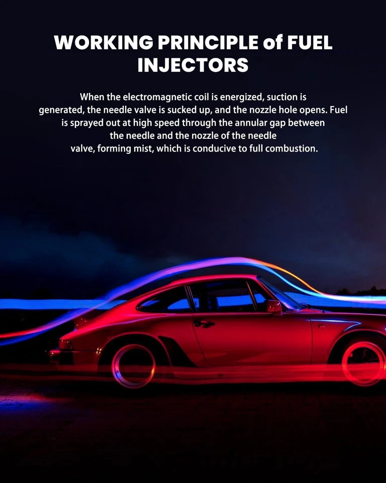 25323972 Set(6) Fuel Injectors For Chevrolet Impala Monte Carlo 3.8L V6 00-2004 Foto 3 de 4