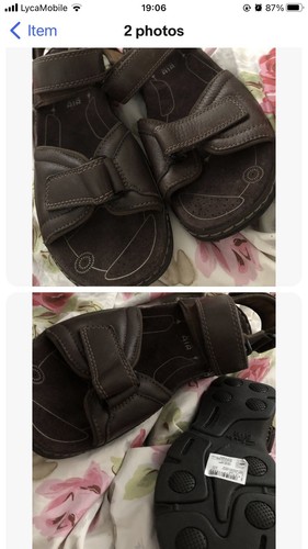 Men's Clarks Atl Part Sandals Size 8.5 New | eBay