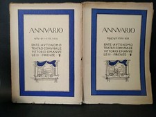ANNUARIO ENTE AUTONOMO TEATRO COMUNALE VITTORIO EMANUELE II FIRENZE-2VOL
