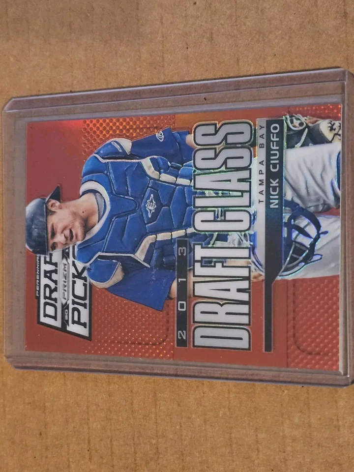 2013 Panini Prizm Perennial Draft Picks Nick Ciuffo Red SP #/100 Nmmt - Image 2 of 3