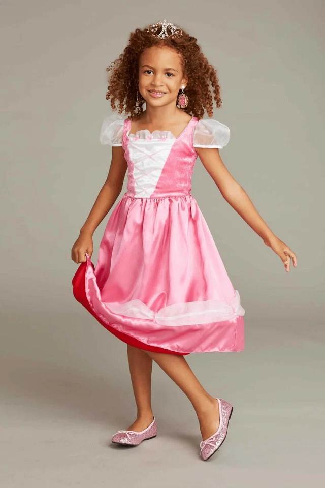 Pirate and Princess Costume Girls Size 3-5 Chasing Fireflies 2 in One Girls NEW - Image 2 of 2