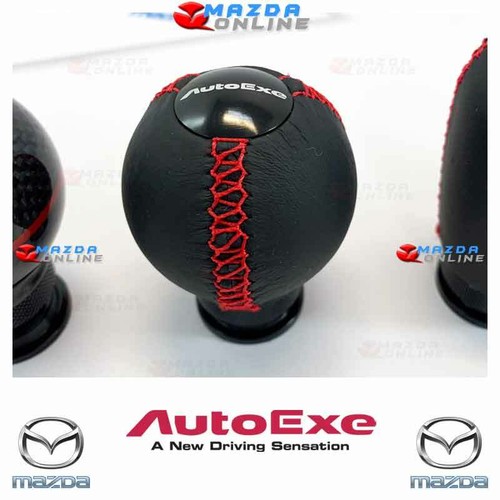 AutoExe Leather Spherical Auto Gear Shift Knob fit 2016-2025 Mazda6 GJ GL Atenza - Picture 2 of 5