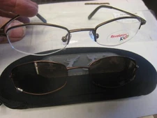 Revolution KIDS Eyewear Eyeglass Frame W/ Magnet shade REK2017 42-19-130 LATTE