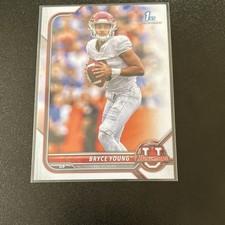 Bowman 2021-22 University Bryce Young 1st Bowman Rookie Base Card #4Alabama