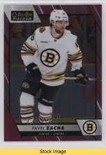 2023-24 O-Pee-Chee Platinum Matte Pink Pavel Zacha #161 READ 1e7g