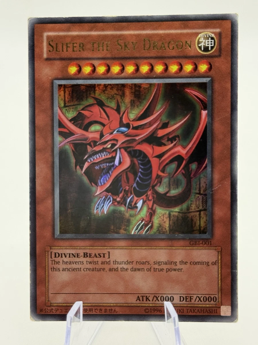 Slifer The Sky Dragon GBI-001 American God Cards for sale