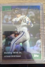 2025 Topps Series 1 - 2024 Greatest Hits Bobby Witt Jr. #GH-6 Green Foil /99