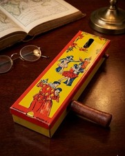 Vintage Kirchhof "Life of the Party" Tin Litho Ratchet Noisemaker 1928 Patent 