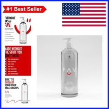 Water Based Personal Lubricant 33.5 Fl Oz Natural Feeling Toy Friendly Condom