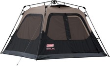Coleman Cabin Camping Tent with Instant Setup in 60 Seconds 4 or 6 Person