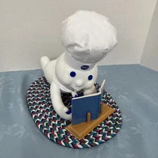 Pillsbury DoughBoy Recipe Time Danbury Mint Collection Porcelain Doll In Box